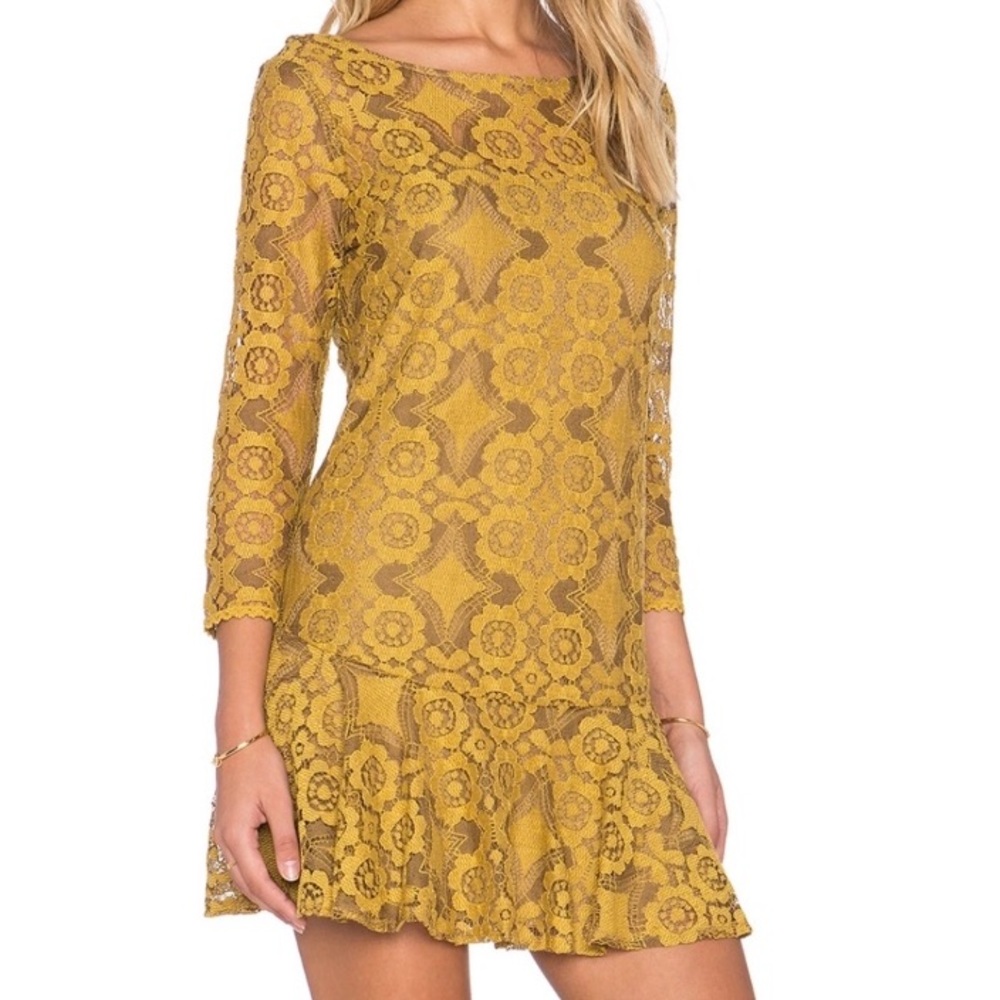 Free People WALKING INTO THE SUN DRESS Size 8 M